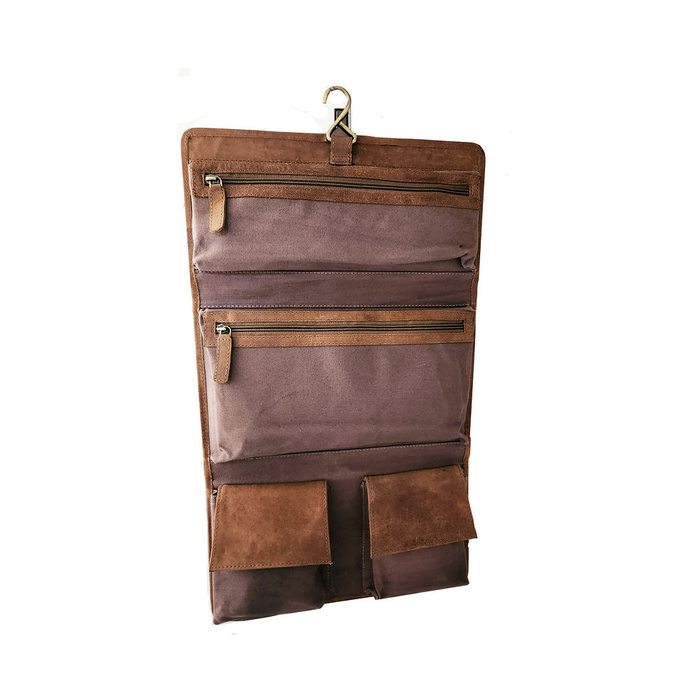 Thumbnail: 9054 - Leather Toiletry Bag