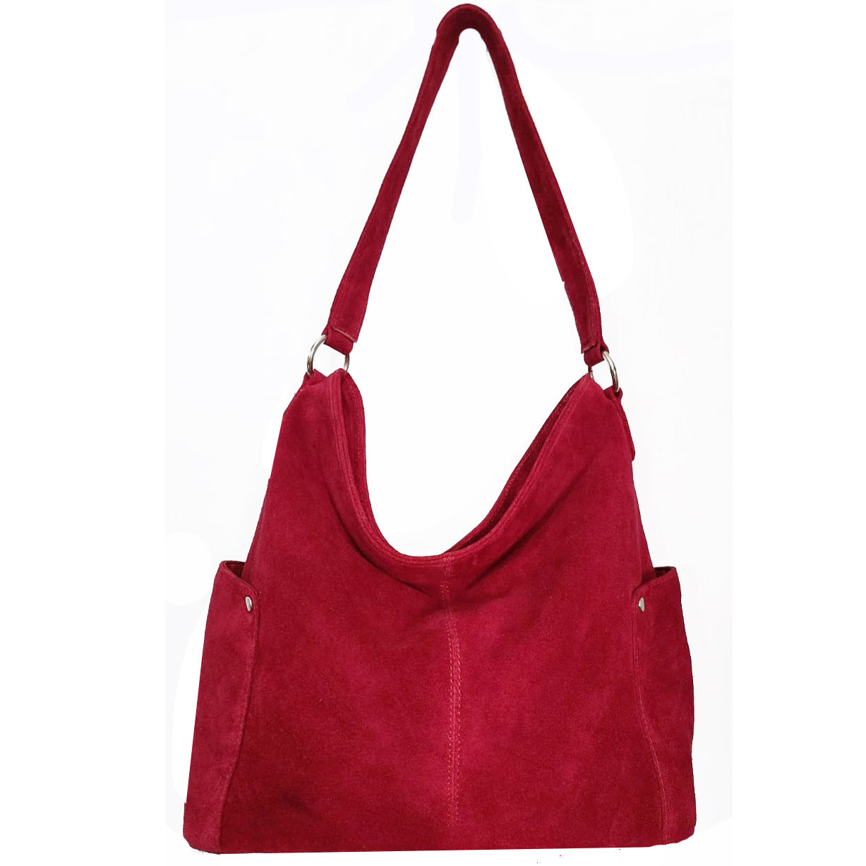 SS 17-1403, Cow suede leather underarm Hobo