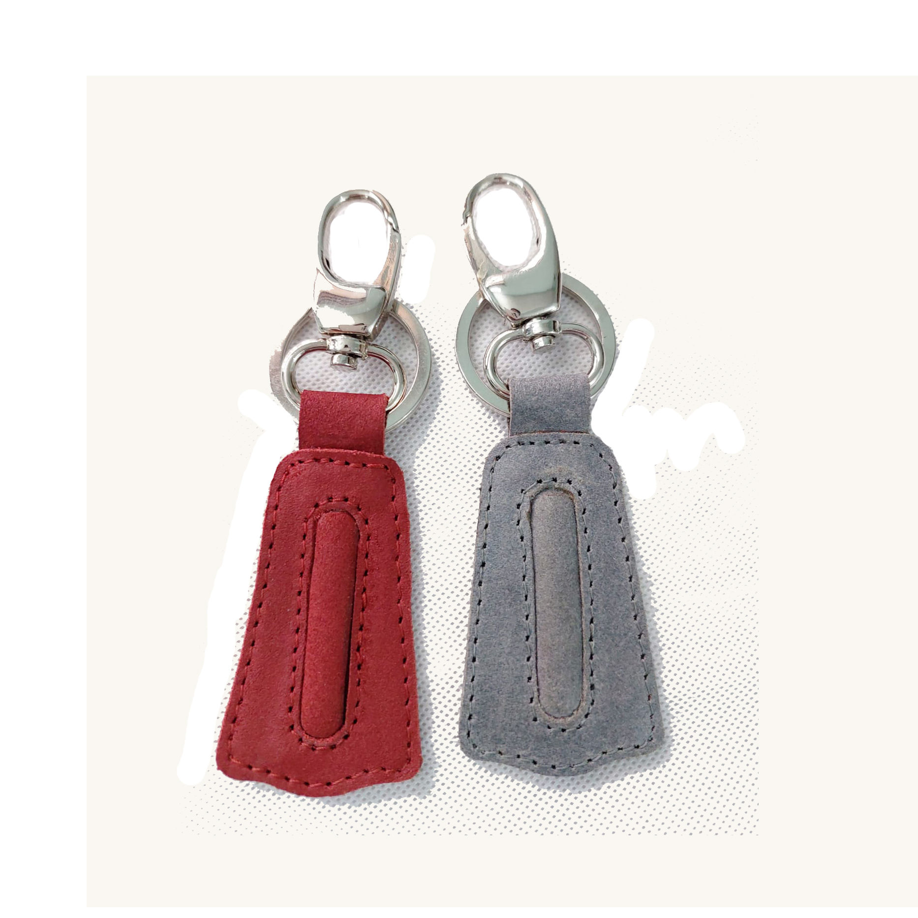 SBH 17-1408 - Leather Key Chain - Any style can be made.
