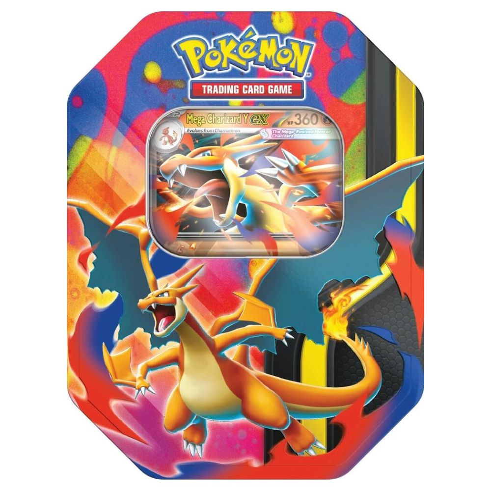 Pokemon Mega Charizard Tin (Mega Charizard Y)