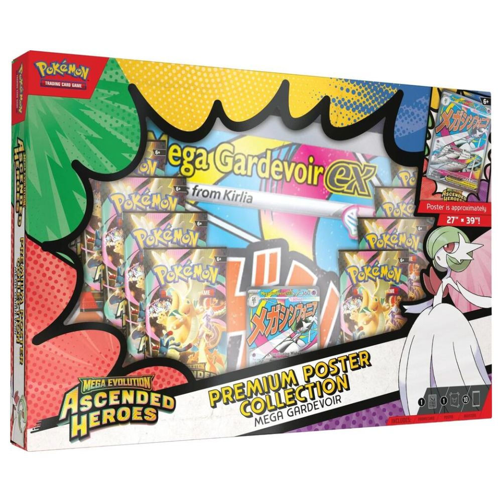 Pokemon Ascended Heroes Premium Poster Collection (Mega Gardevoir)