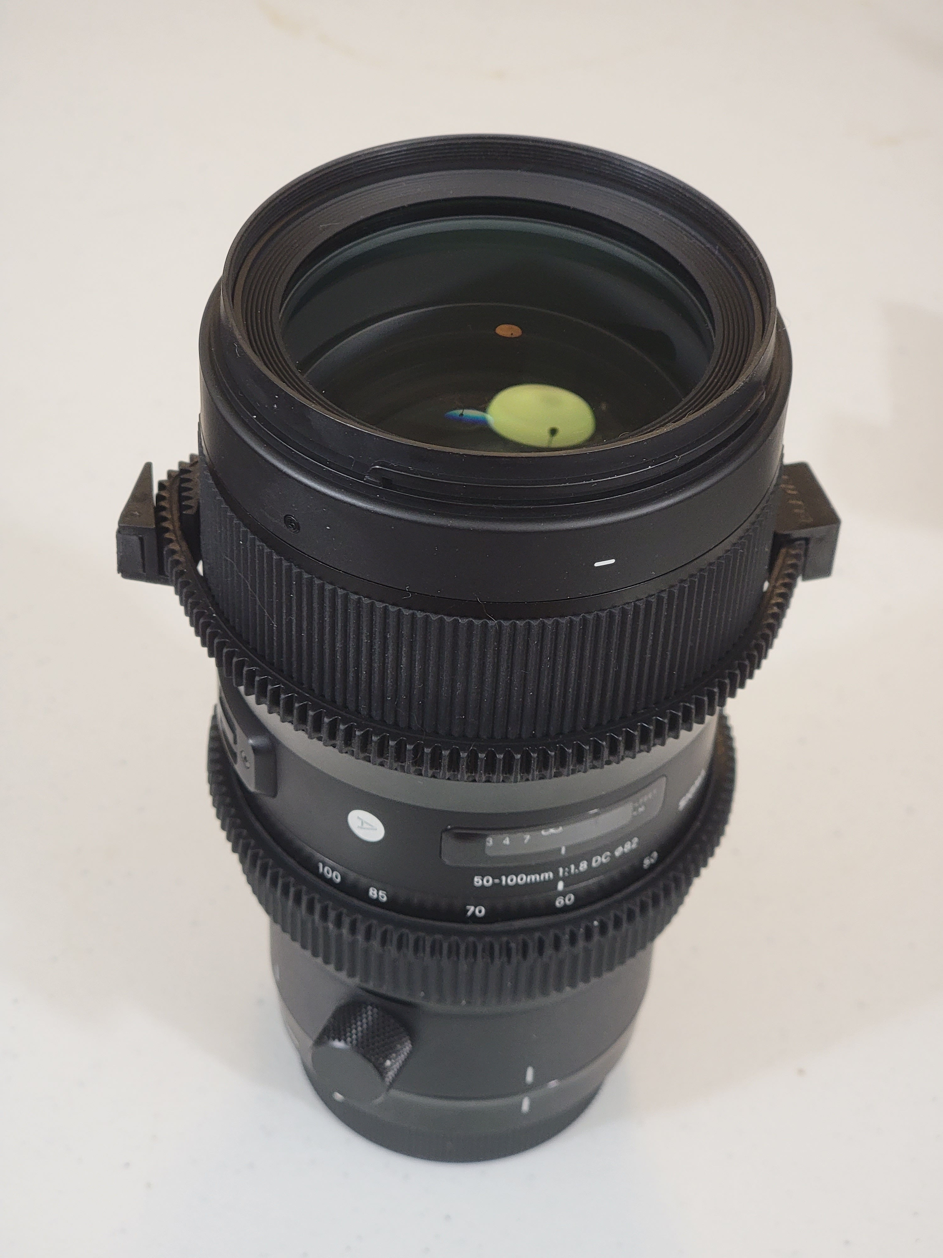Sigma 50-100mm F1.8 Lens w/ Focus & Zoom Gears