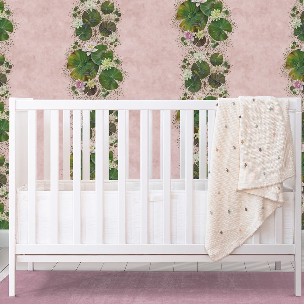 Thumbnail: WALLCOVERING. Ponderlings, Peaceful Pink