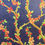 Thumbnail: Red Japanese Quince on Navy Background
