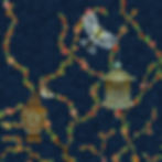 Thumbnail: Japanese Mural Navy background