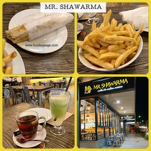 Dinner at Mr. Shawarma!