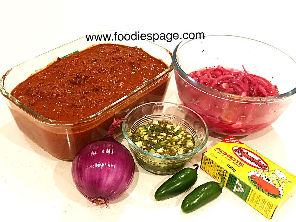 Pork Pibil Style @www.foodiespage.com