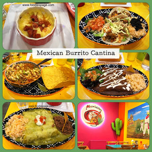 Dinner at Mexican Burrito Cantina!