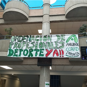 MOVILIZACIÓN HISTÓRICA: MÁS DE 45 UNIVERSIDADES EXIGEN UNA LEY ESTATAL DE ORDENACIÓN DE LOS PROFESIONALES DEL DEPORTE