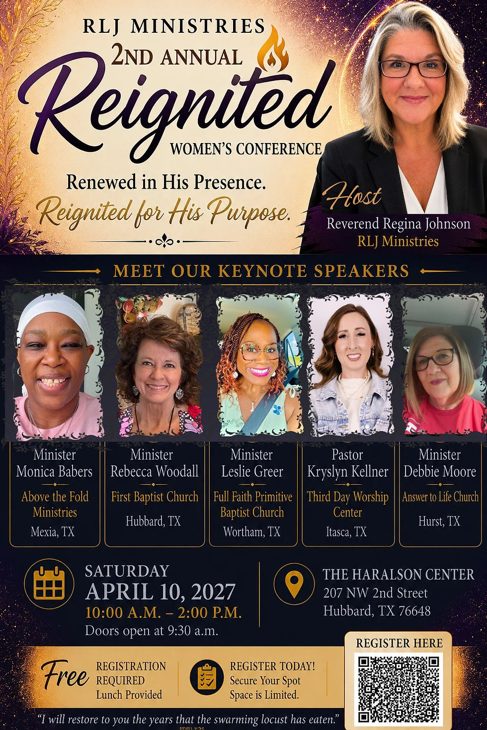 RLJ Ministries 2nd Annual “Reignited” Women’s Conference