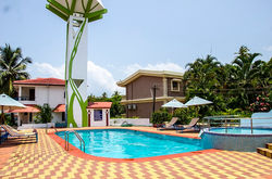 blue palm goa villas candolim common pool for villa owners