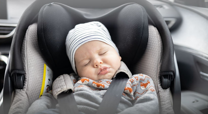 Baby with slight head tilt to one side