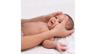 Parent supporting baby safely during movement