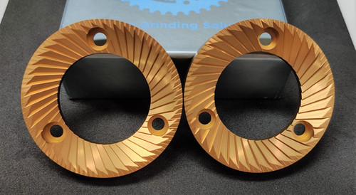 Multipurpose 64mm Flat Coffee Burrs Red Speed Coated Mysite - Main Image