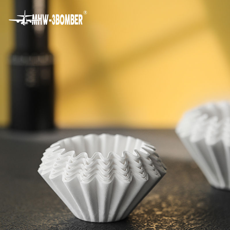 Thumbnail: Cake/Wave-Shaped Filter Paper 155 (50 pcs)