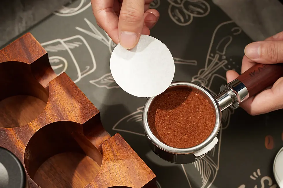 Thumbnail: Espresso Paper Filters 58mm 200pcs in Metal Container