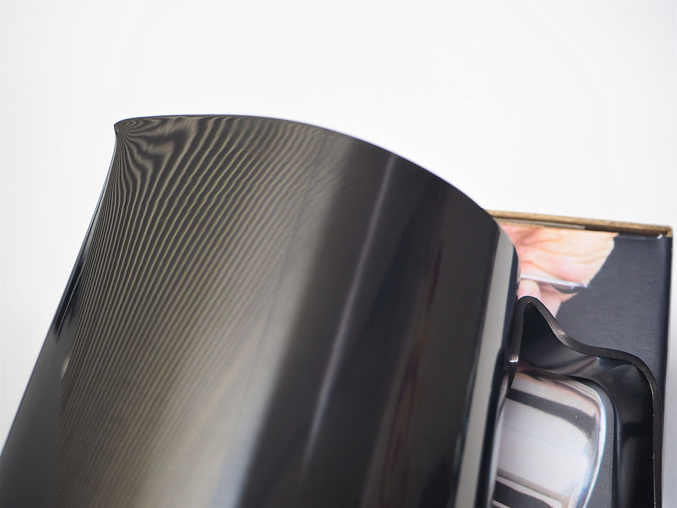 Thumbnail: Eddy Steaming Pitcher 18oz - Polished Graphite