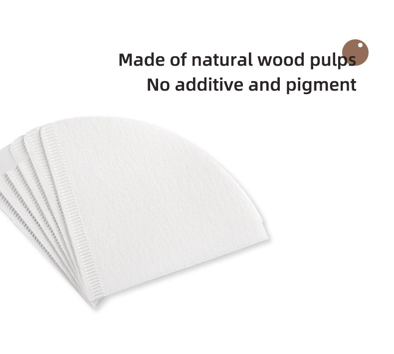 Thumbnail: V60 Cone Coffee Paper Filter V02 100pcs