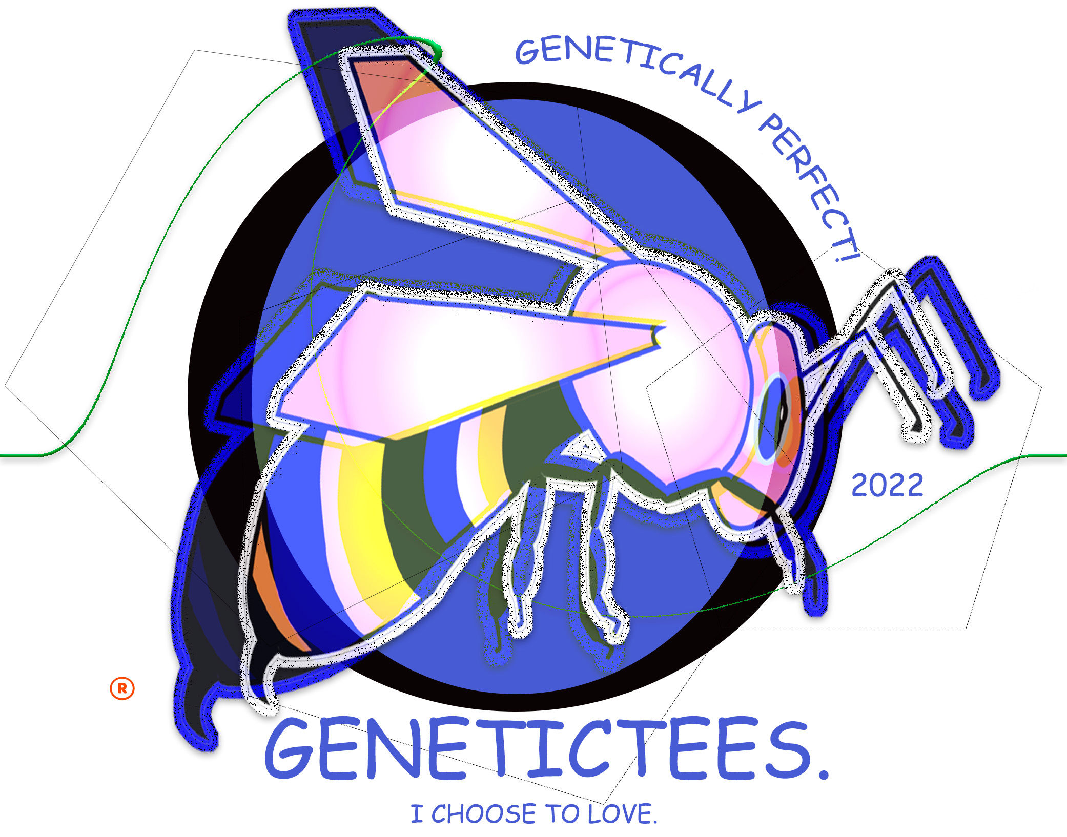 GT-Blue / Pink (Tank tops )