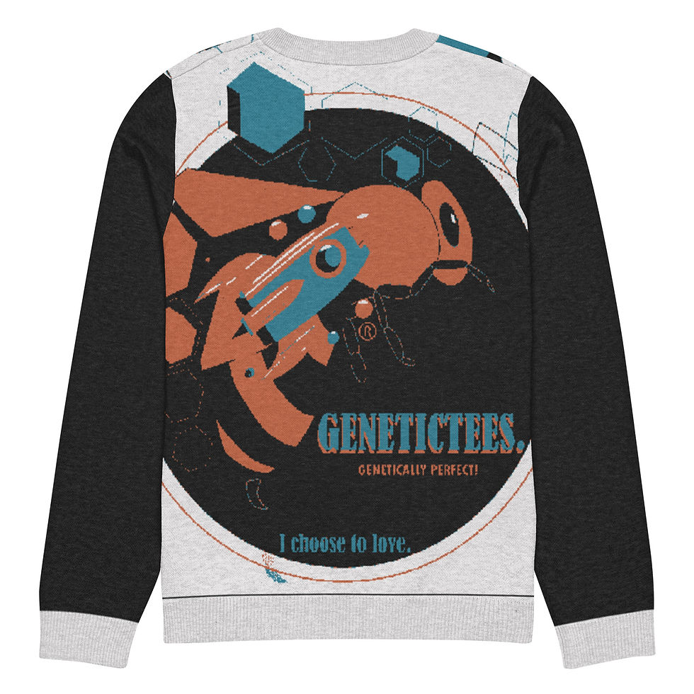 Thumbnail: Knitted crew neck sweater