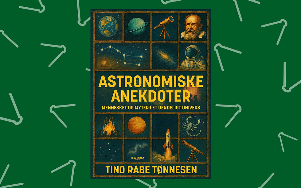 Tino Tønnesen fortæller om bogen 'Astronomiske anekdoter'