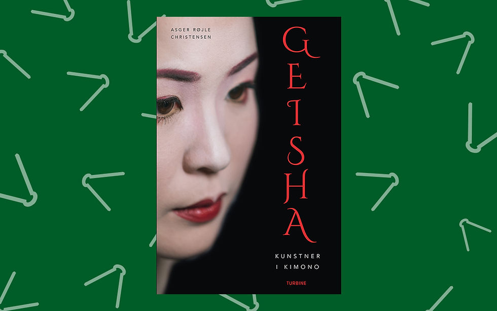 Asger Røjle Christensen fortæller om bogen 'Geisha - en kunstner i kimono'.