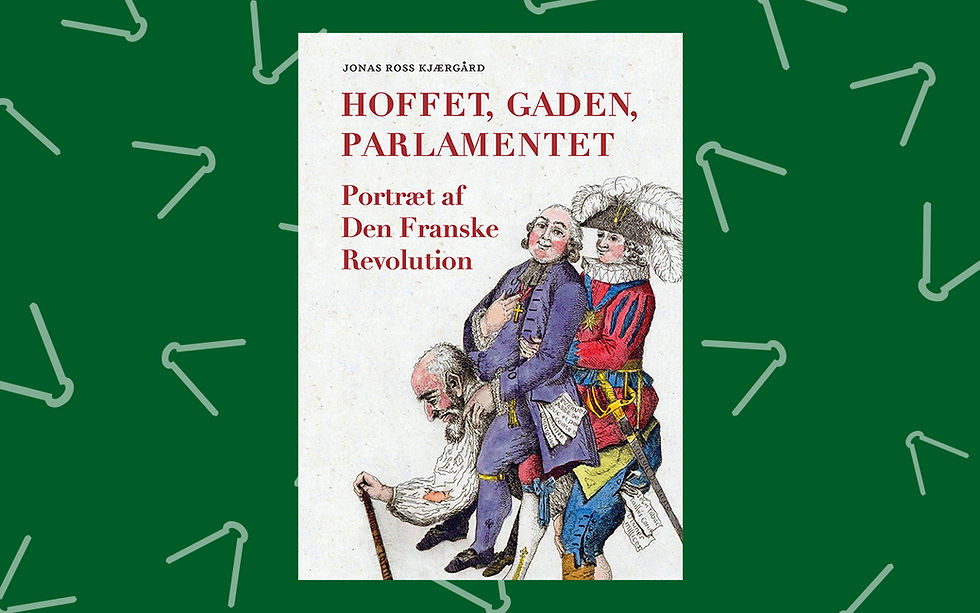 Jonas Ross Kjærgård fortæller om bogen 'Hoffet, gaden, parlamentet.'
