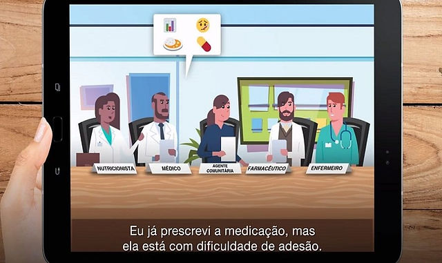 Videoaula do EAD interativo.