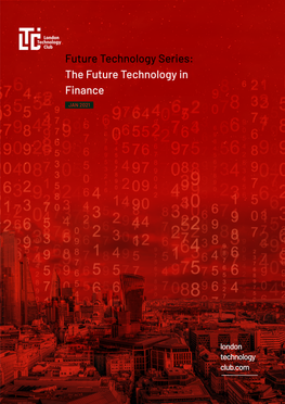 Future Technology Series - Finance Report