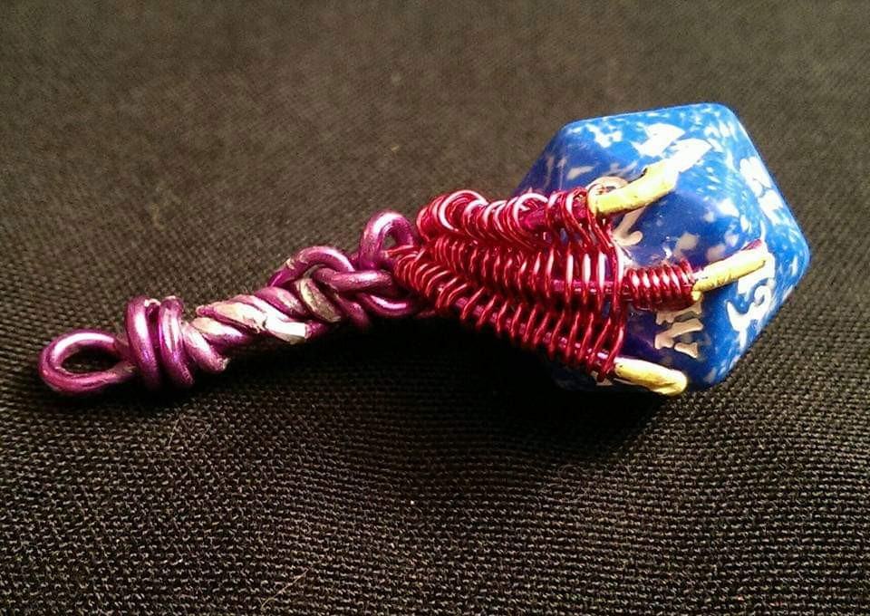 Thumbnail: D&D  Dragon foot and dice 