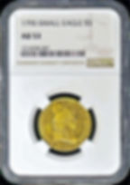 1795 $5 Gold Draped Bust coin for sale