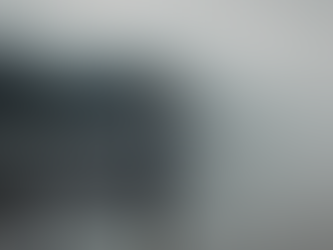 Ruhige Person steht in einem nebligen See – Symbol für Regulation statt Intensität.