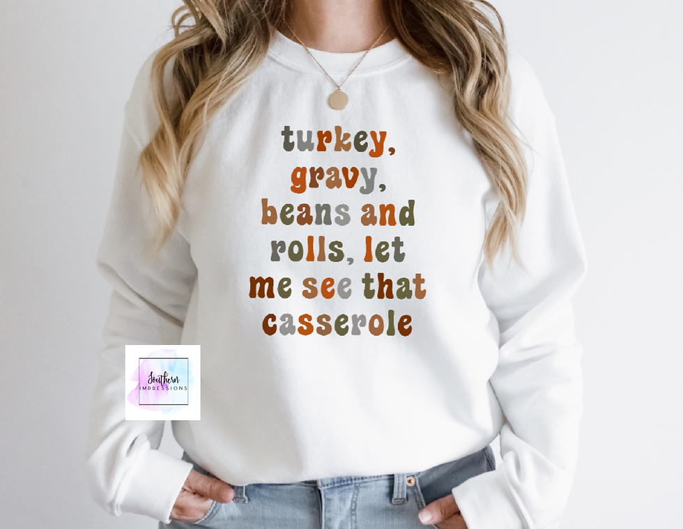Let me see that casserole