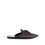 Thumbnail: Open slipper in brown nappa