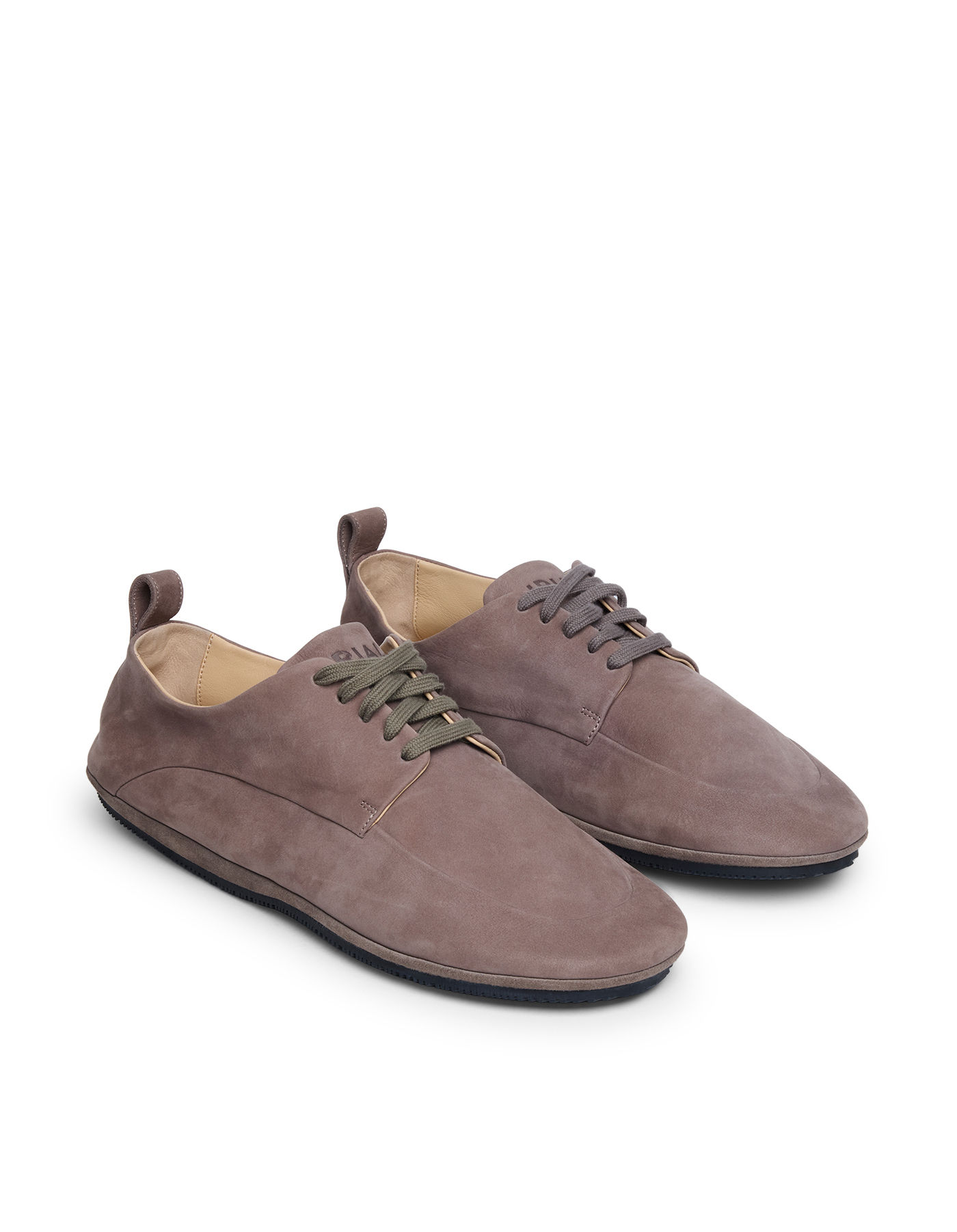 Albert Derby in grey nubuck