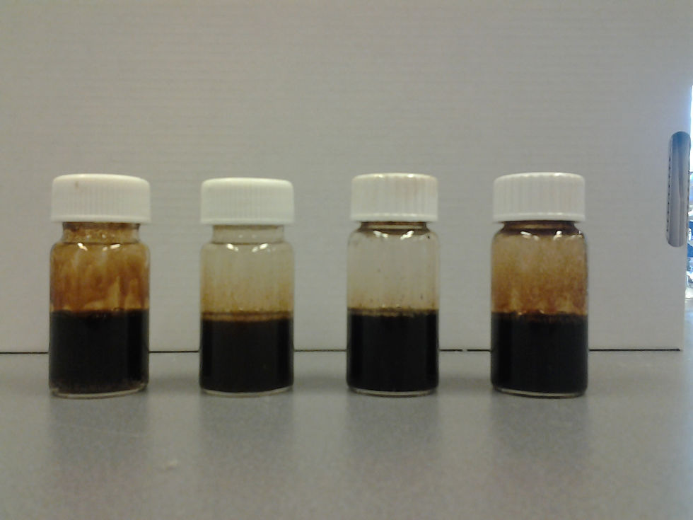 Comparison of emulsion separation