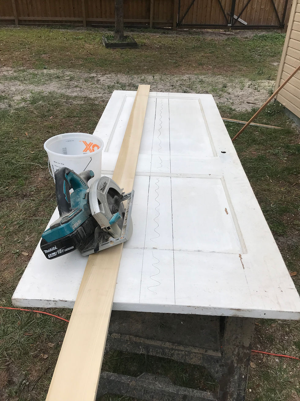 What a difference a door makes!