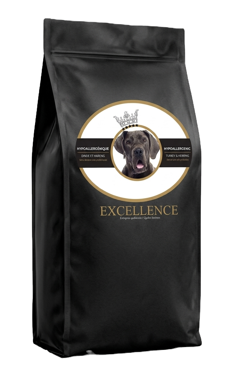 Excellence Nourriture Chien 15kg Dinde & Hareng
