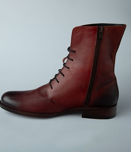 BRICK RED BOOTS