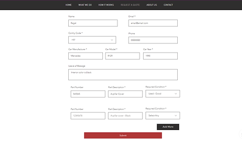 Create collapsed input field in WIX