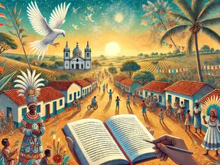 Sobre as Asas do Divino: Das Raízes no Waku Kungo à Poesia que Une Distâncias