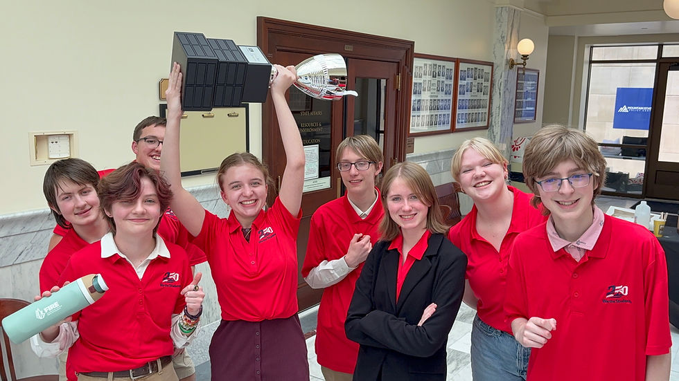 Xavier Charter School team wins 2026 “We the Students” Civics Bowl