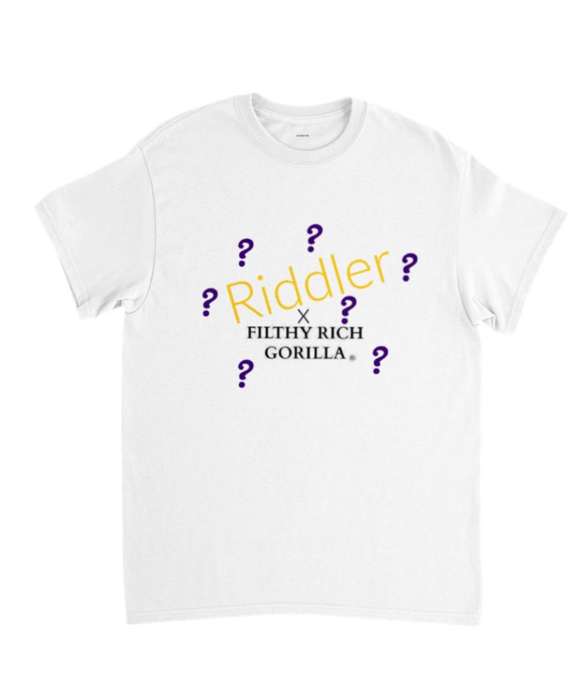 Thumbnail: New Filthy Rich Gorilla add on Filthy Rich Gorilla x Riddler 😵‍💫😵😷t-shirts a