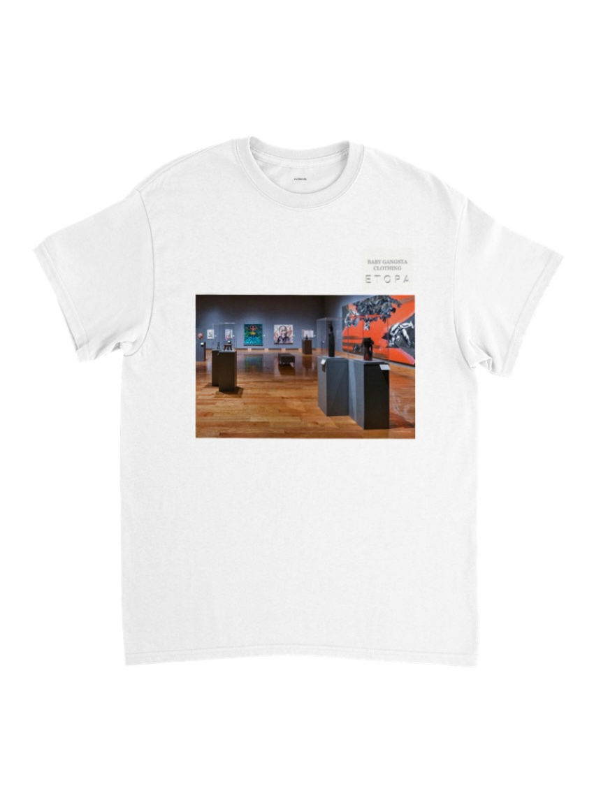 Thumbnail: Baby Gangsta Clothing x E T O P A - Museum t-shirts via Factory Kid