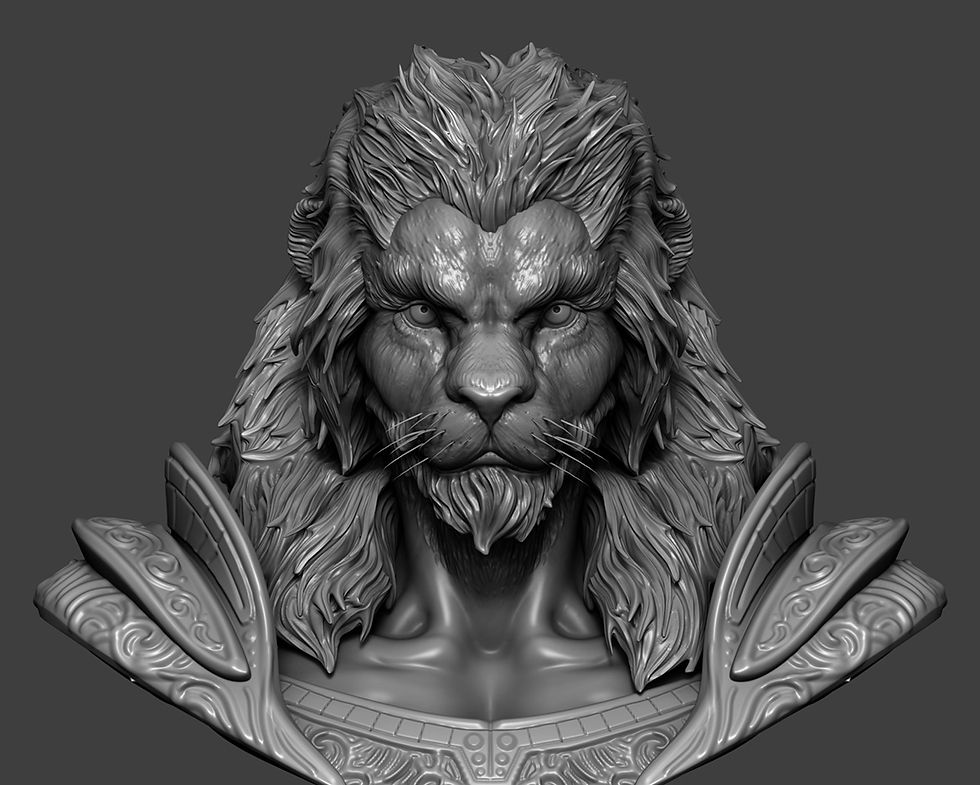 Thumbnail: Factory Kid hoodie- Lion statue🇲🇱