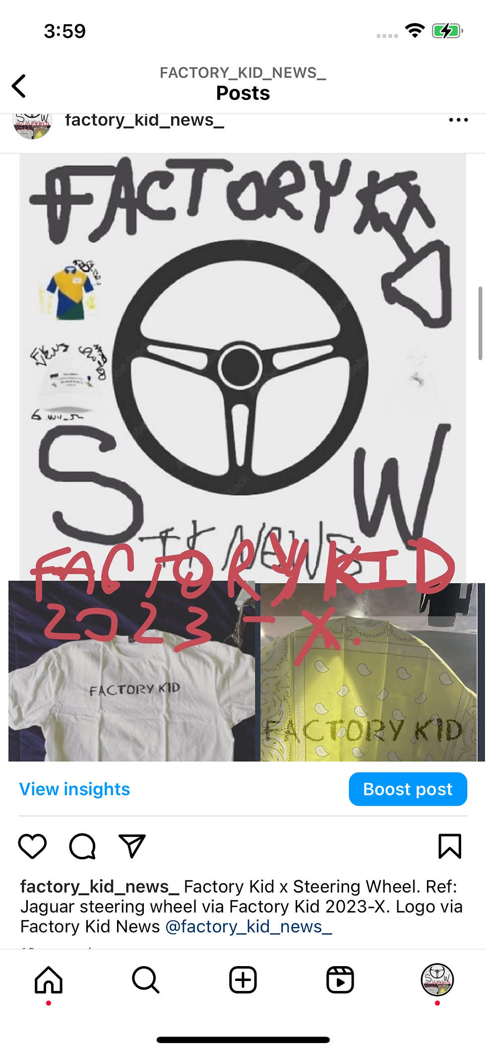 Thumbnail: Via Factory Kid News 