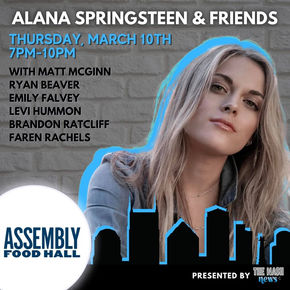 You’re Invited to Alana Springsteen & Friends LIVE in Nashville