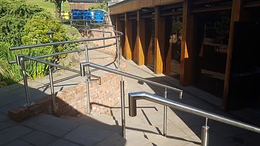 Safety Handrail fitted by Krowl