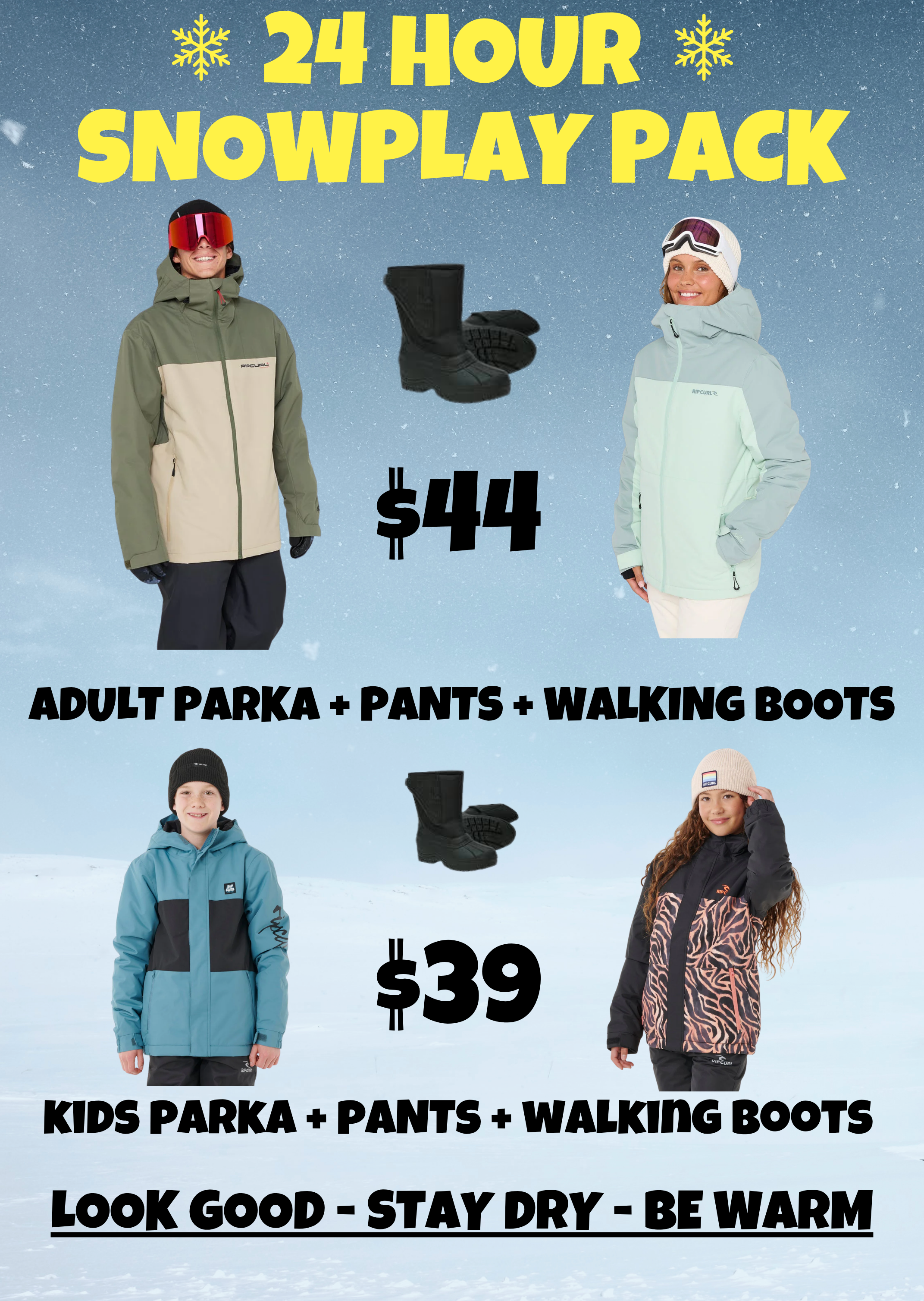 Super Snowplay Pack (Clothing) *no further discount applies*