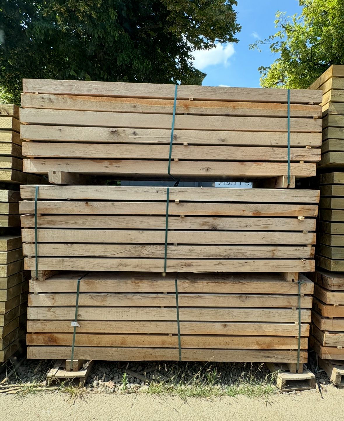 Oak Railway Sleepers